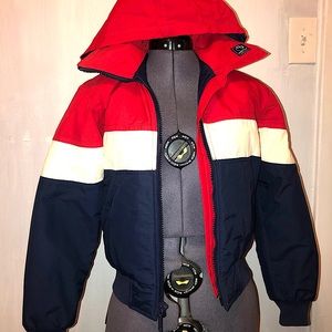 VINTAGE 💫70s/80s SKI COAT•WHITE MOUNTAIN•XS/S